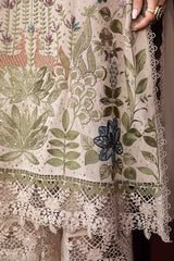 Dhanak-3PC Embroidered Shirt with Digital Printed Wool Shawl V669