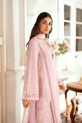 Qalamkar komal summer collection unstitched article V10014