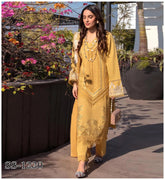 3 Piece Embroidered Lawn with Embroidered Lawn Dupatta V1220