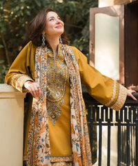 SAPPHIRE -3 Piece Unstitched Embroidered Lawn Suit V521