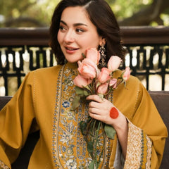 SAPPHIRE -3 Piece Unstitched Embroidered Lawn Suit V521