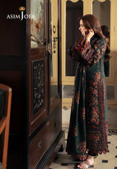 ASIF JOFA -3PC DHANAK EMBROIDERED UNSTICHED SUIT V259