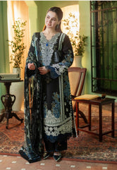 JADE CHIKANKARI EMBROIDERED LAWN - 3 PC UNSTITCHED V257