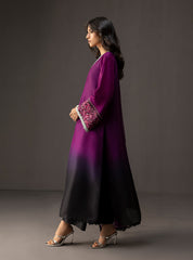 Zainab Chottani - 3 Piece Unstitched Embroidered and Printed SIlk Suit V226
