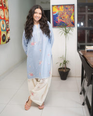 `KS  DHANAK UNSTITCHED 2PC SUTE - 236