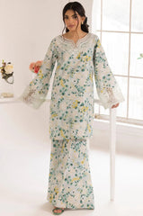 EMBROIDERED PRINTED UNSTITCHED LILEN V207