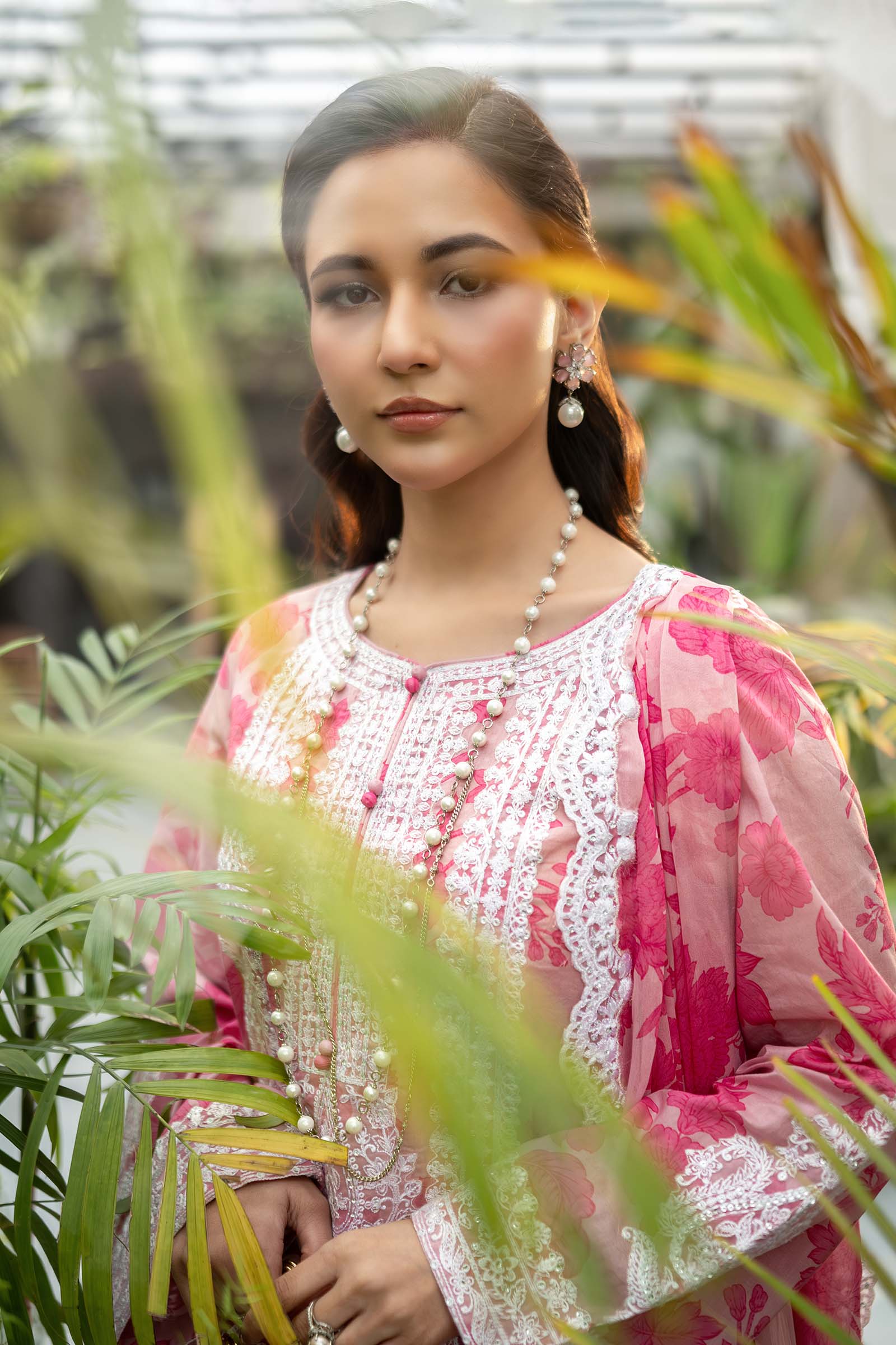 EMBROIDERED PRINTED UNSTITCHED LILEN V202