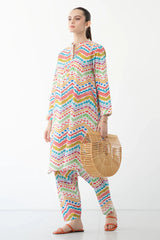 2 Piece Digital Printed Lawn Suit V12A