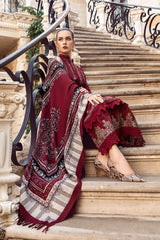 MARIA B DHANAK UNSTITCH DRESS 217