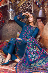 MARIA B DHANAK UNSTITCHED 3PC SUTE - 233