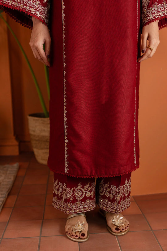 Dhanak - 2PC Embroidered Unstitch V240