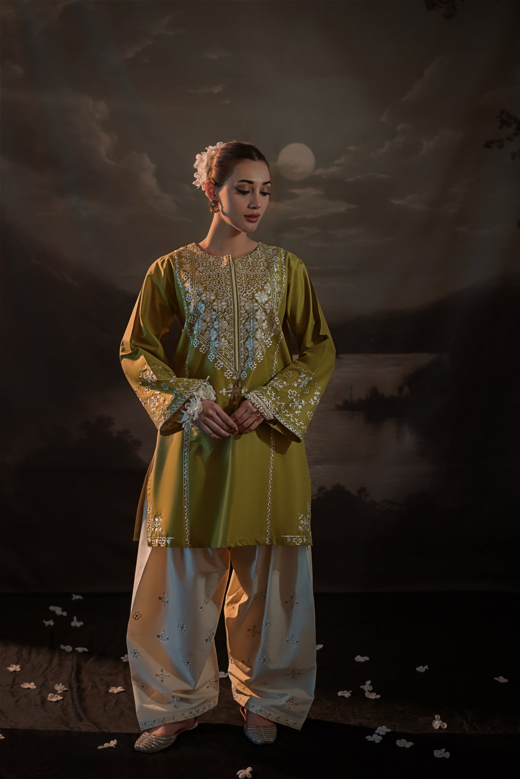 `KS  DHANAK UNSTITCHED 2PC SUTE - 237
