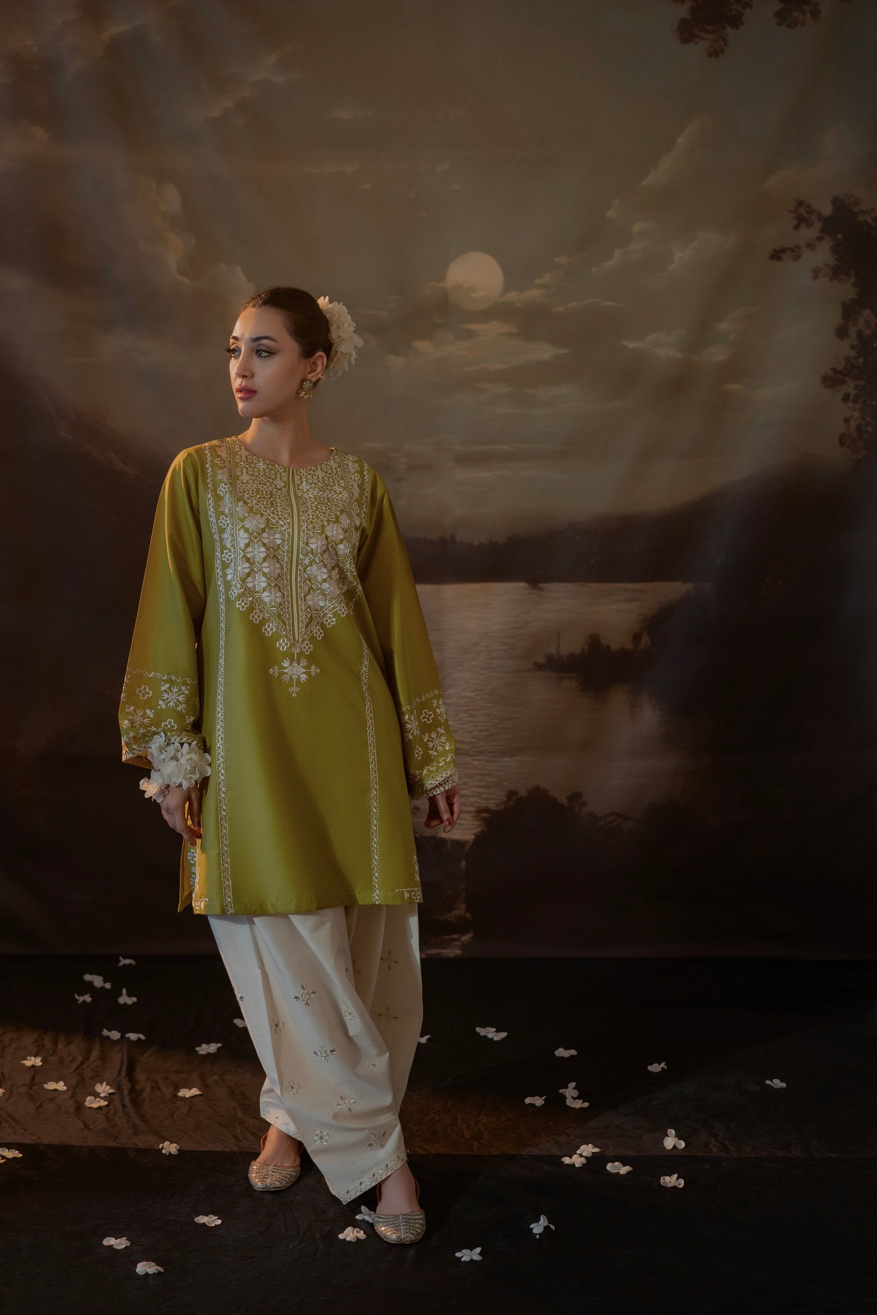 `KS  DHANAK UNSTITCHED 2PC SUTE - 237