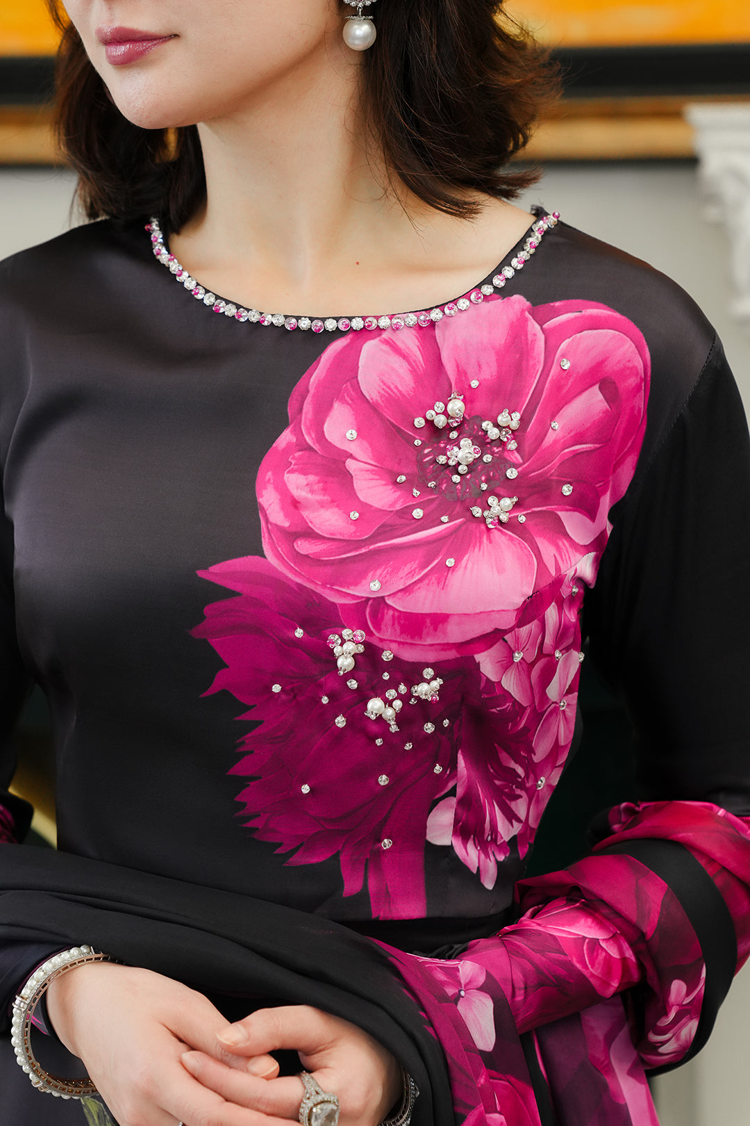 LULUSAR Silk 3PC Digital Printed V108