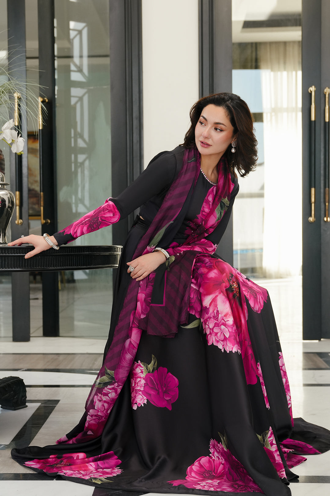 LULUSAR Silk 3PC Digital Printed V108