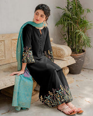 DIOT  DHANAK UNSTITCHED 3PC SUTE - 238