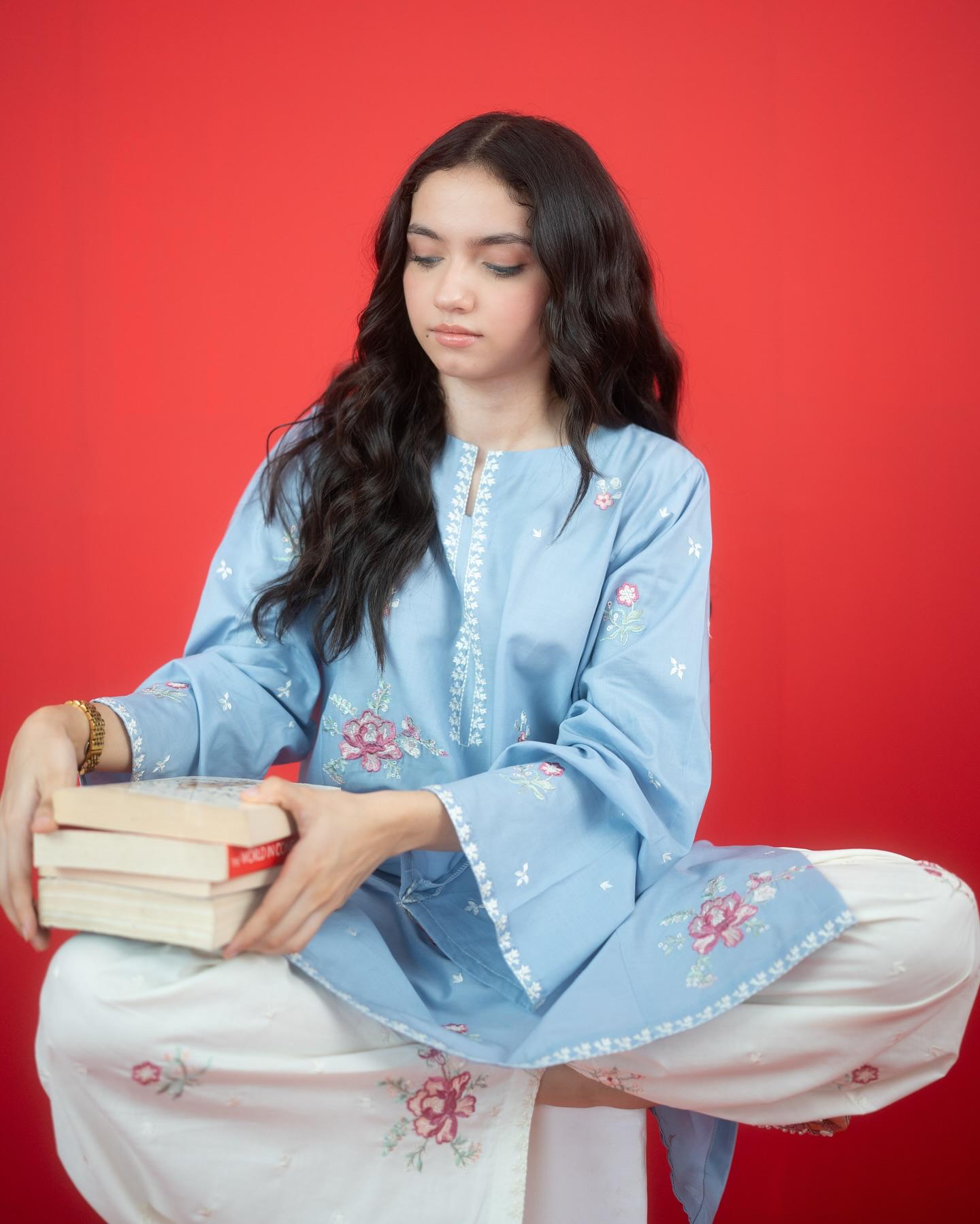 `KS  DHANAK UNSTITCHED 2PC SUTE - 236