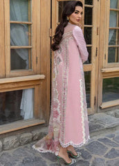 3 Pc Embroidered Lawn Shirt with Embroidered Polly Lawn Dupatta V2600