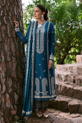 REPUBLIC WOMEN'S WEAR - 3PC DHANAK UNSTITCH DRESS - 219