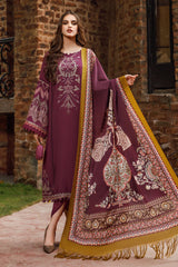 MARIA B DHANAK UNSTITCHED 3PC SUTE - 232