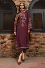 MARIA B DHANAK UNSTITCHED 3PC SUTE - 232