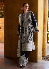 3 Pc Embroidered Lawn Shirt with Embroidered Bamber Chiffon Dupatta MB2615
